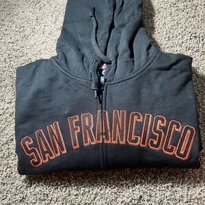 Stitches Black Athletic Hoodie